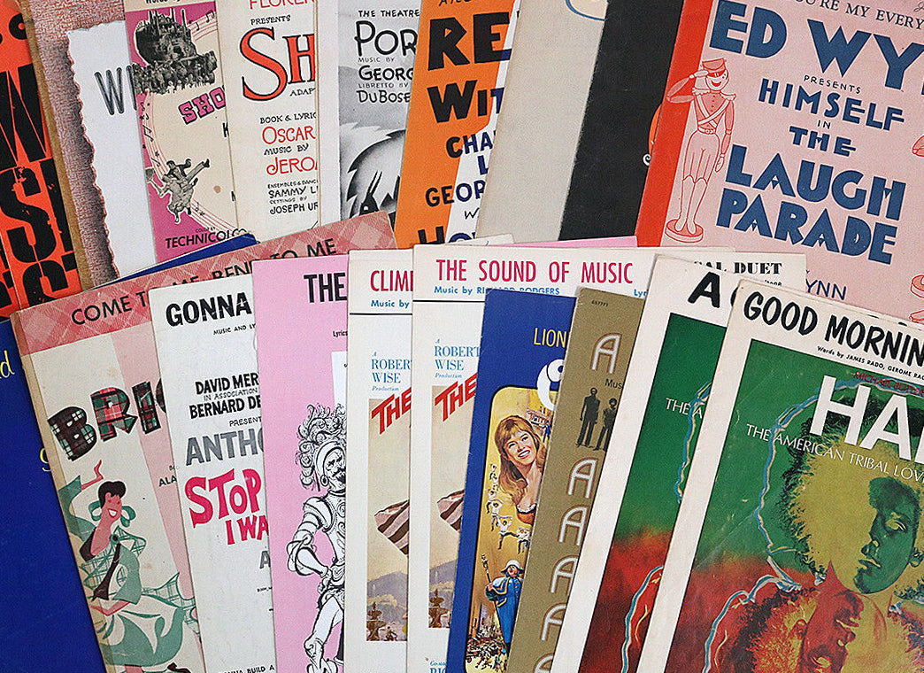 How to Care for Vintage Sheet Music
