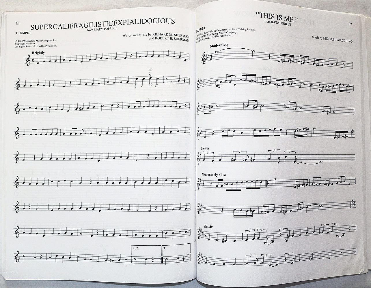 101 Disney Songs for Trumpet