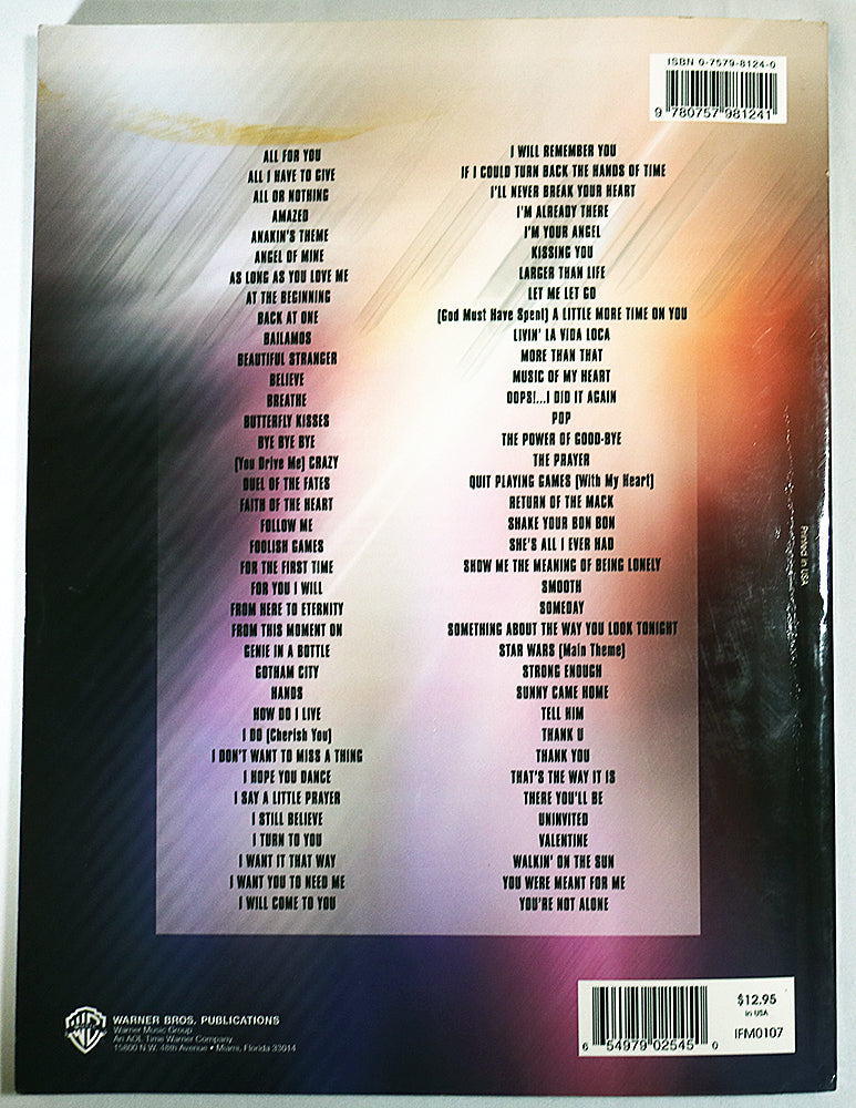 2001 Big Pop Instrumental Solos for Clarinet