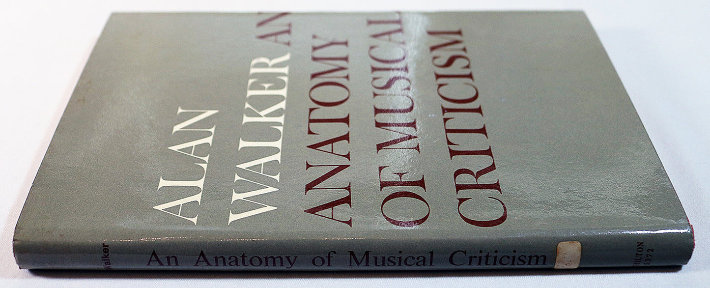 An Anatomy of Musical Criticism