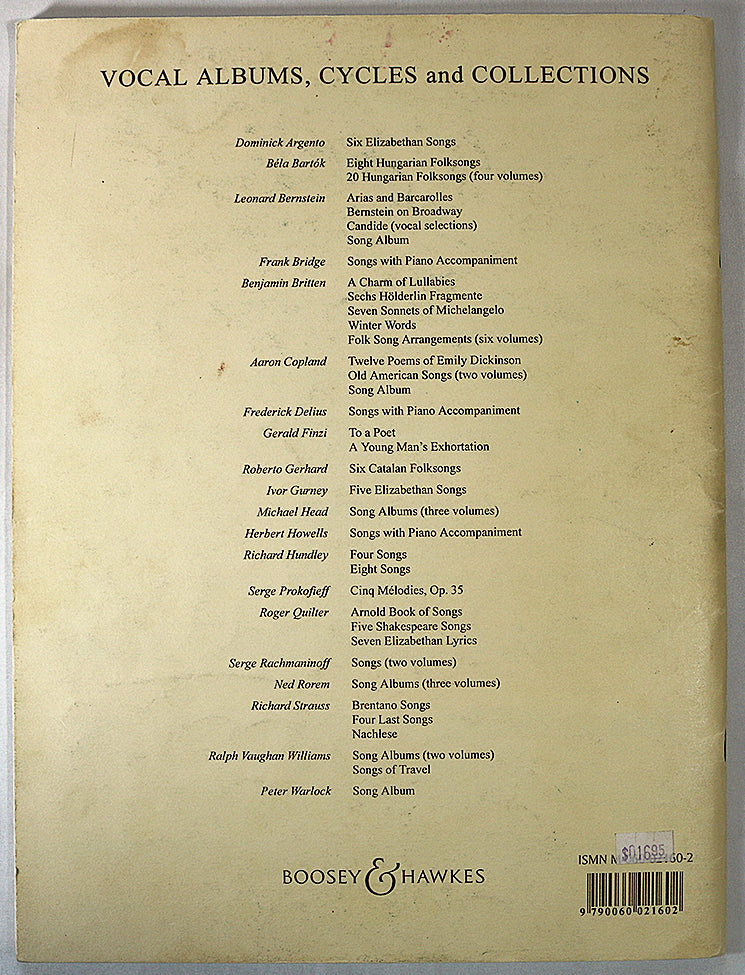 Arnold Book of Old Songs
