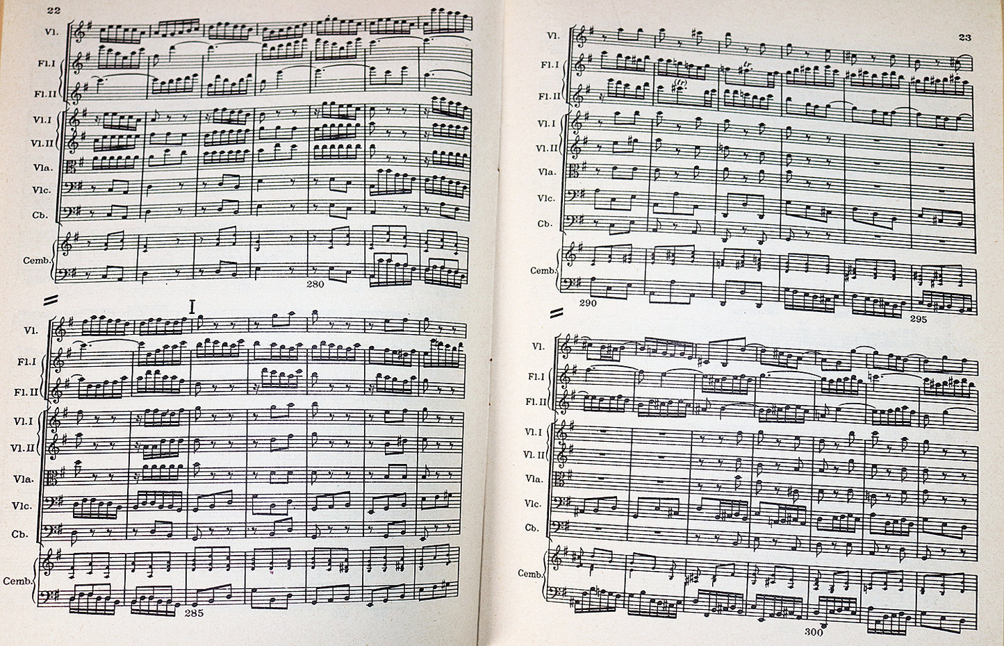 Bach: Brandenburg Concerto No. 4 in G Major (Miniature Study Score)