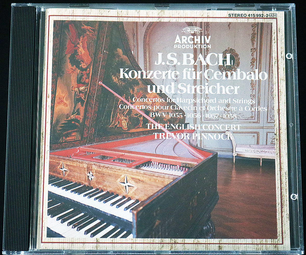 Bach: Concerto for Harpsichord and Strings (CD)