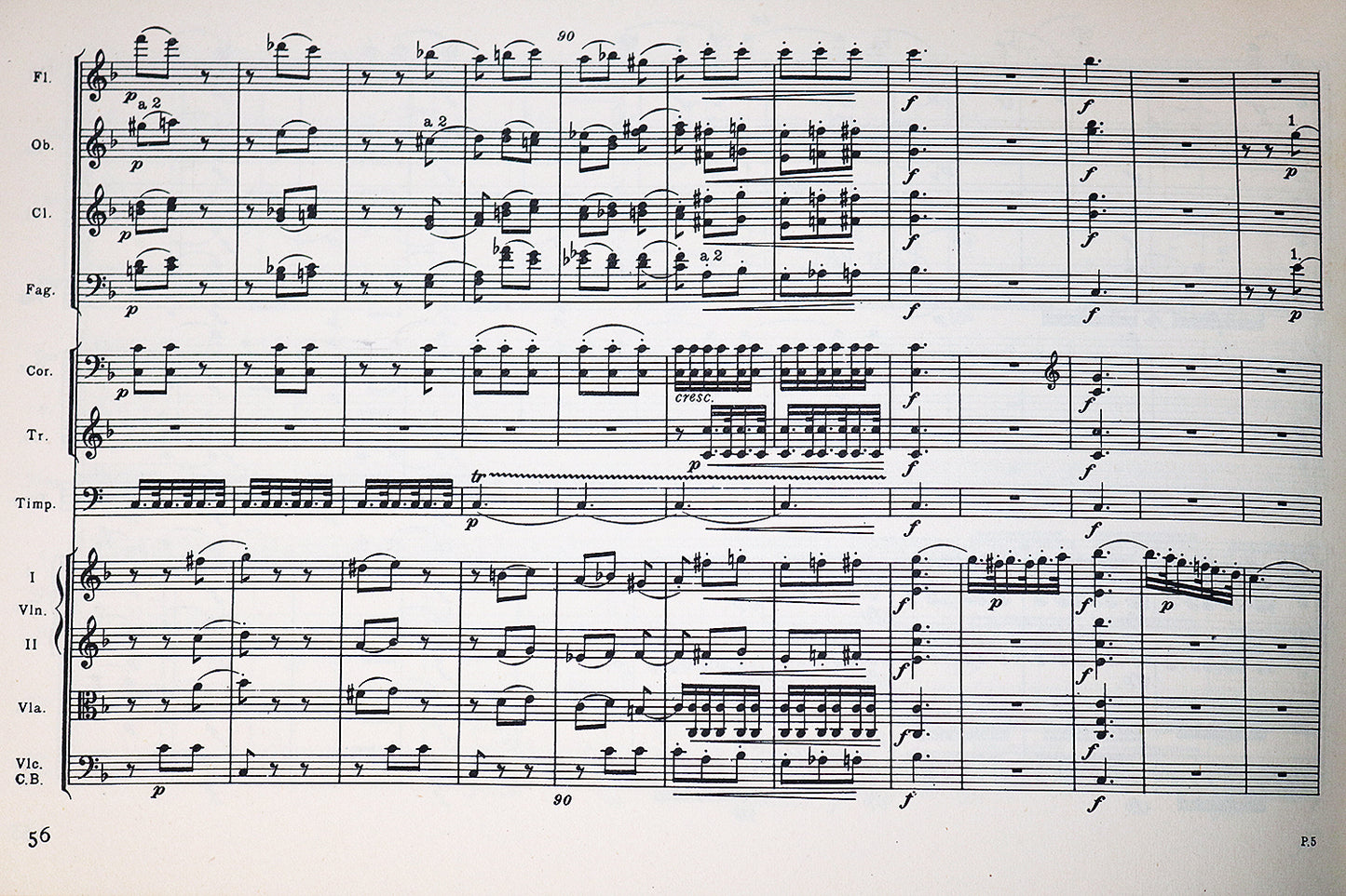 Beethoven: Symphony No. 1 in C Major (Miniature Study Score)