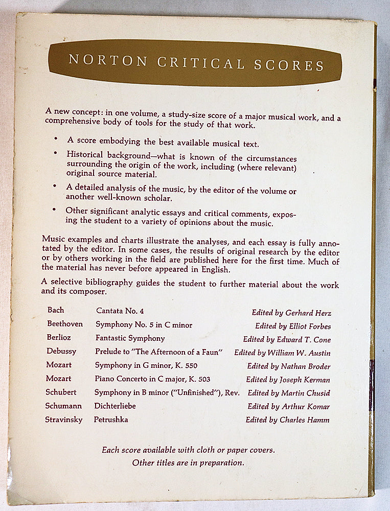 Beethoven: Symphony No. 5 in C Minor, Op. 67 (Miniature Study Score)