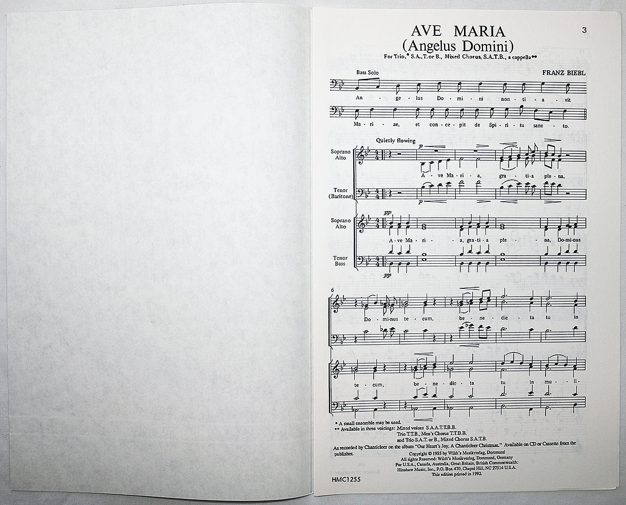Ave Maria (Choral Octavo)