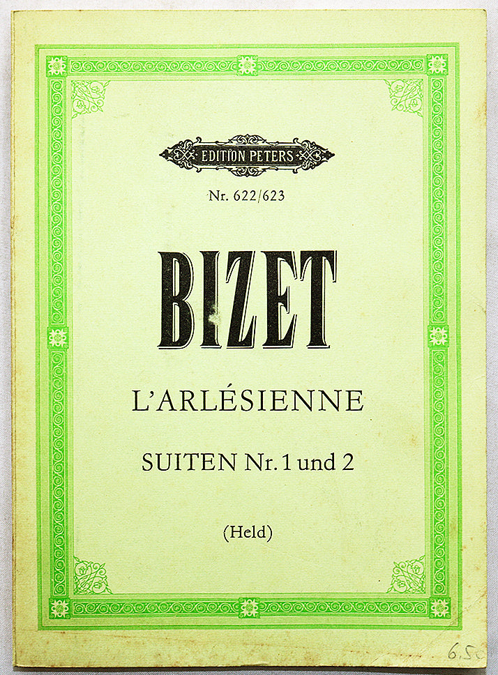Bizet: L'Arlesienne, Suites No. 1 & 2 (Miniature Study Score)