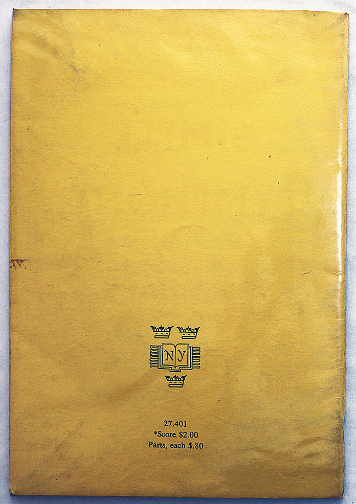 Britten: Simple Symphony (Miniature Study Score)