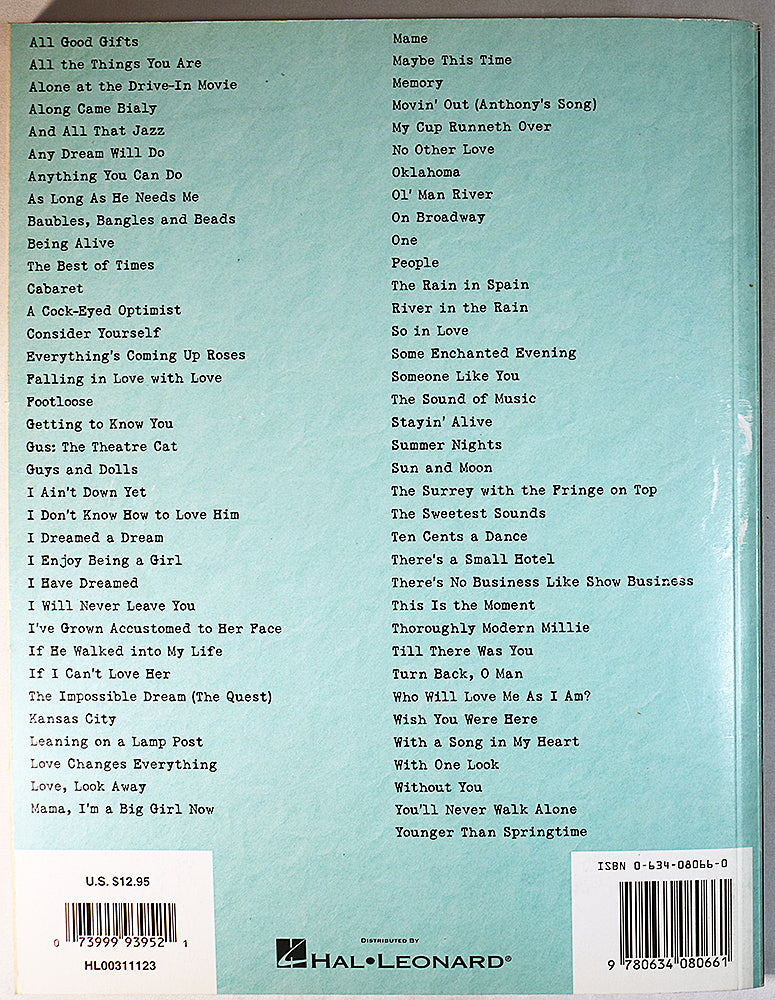 Broadway Songs (Easy Piano)