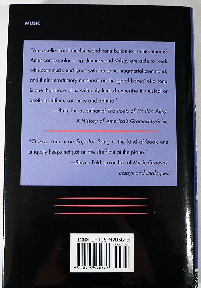Classic American Popular Song: The Second Half-Century (1950-2000)