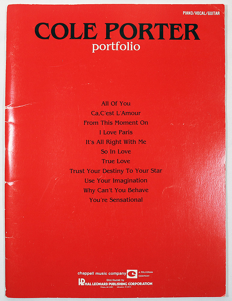 Cole Porter Portfolio