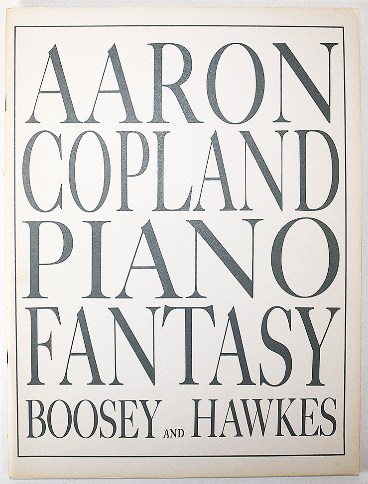 Copland: Piano Fantasy