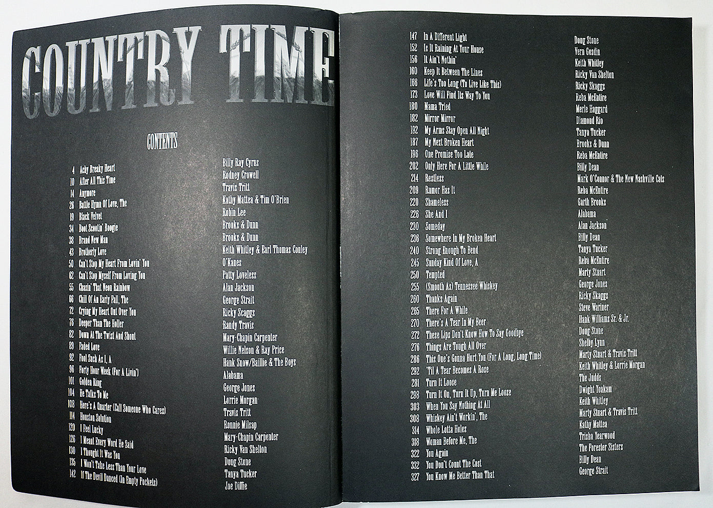 Country Time (Songbook)