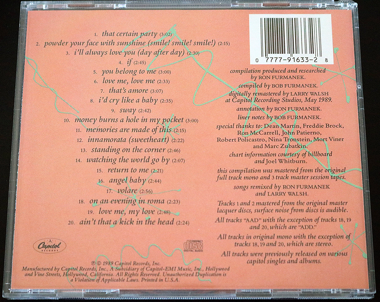 Dean Martin Collectors Series (CD)