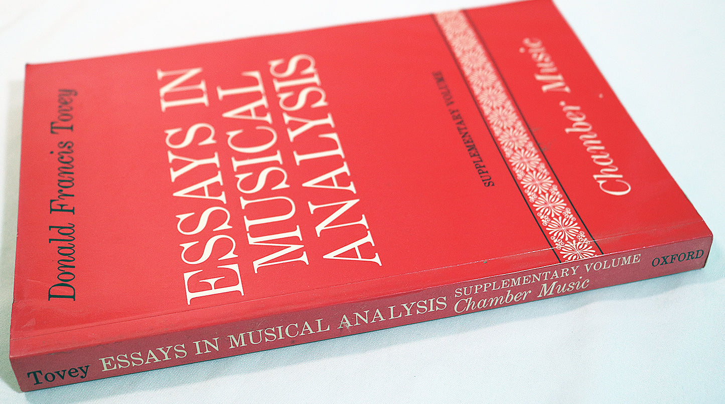 Essays in Musical Analysis, Supplementary Volume: Chamber Music