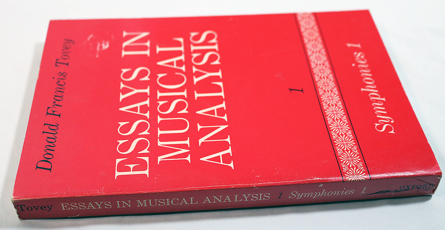 Essays in Musical Analysis, Volume 1: Symphonies 1
