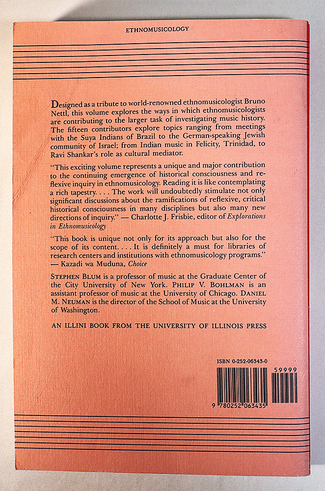 Ethno-musicology and Modern Music History