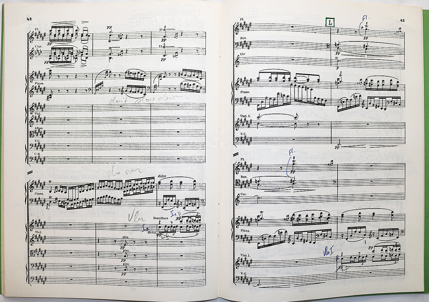 Faure: Ballade for Piano and Orchestra, Op. 19 (Full Score)