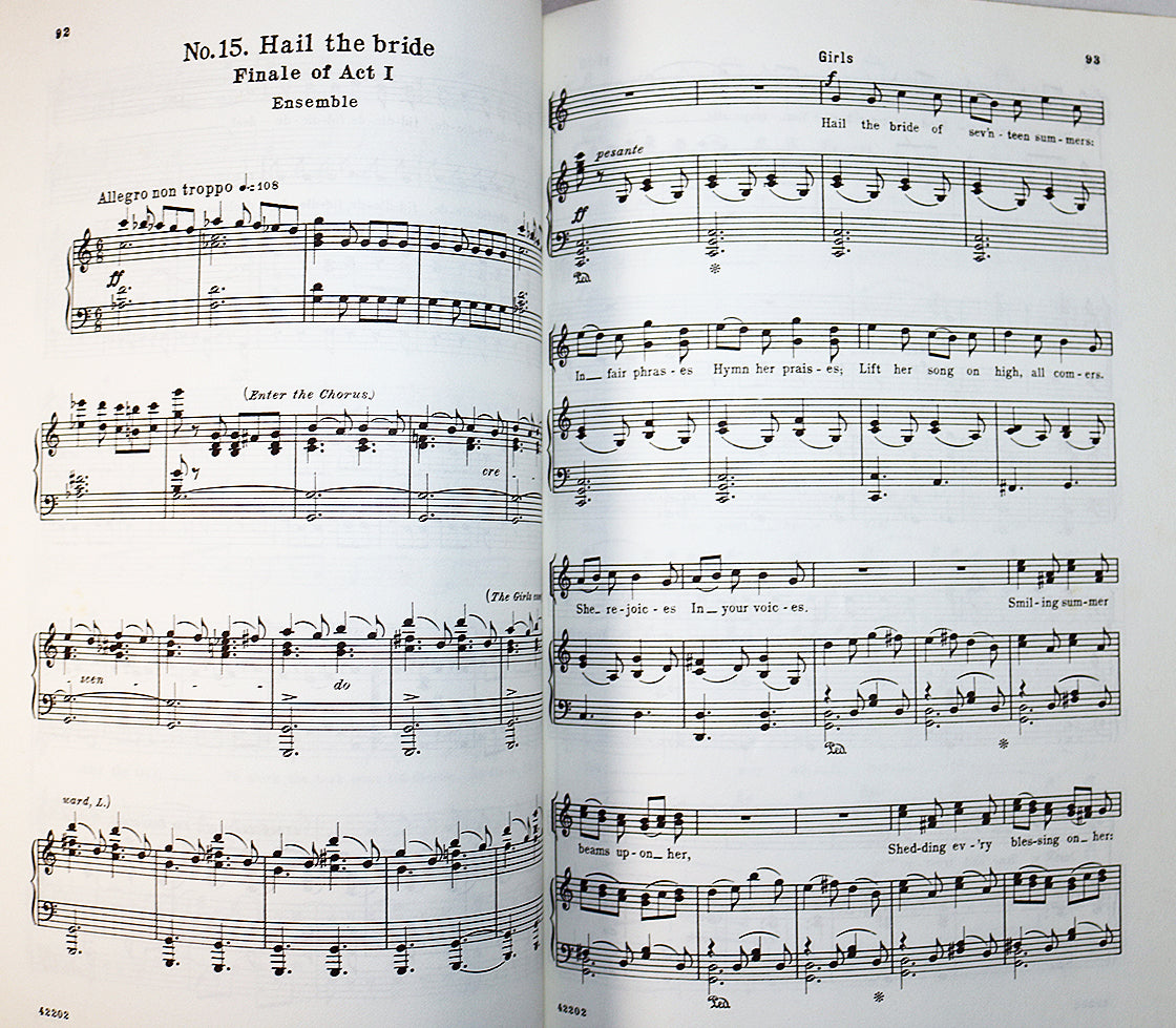 Gilbert & Sullivan: Ruddigore - Opera (Vocal Score)