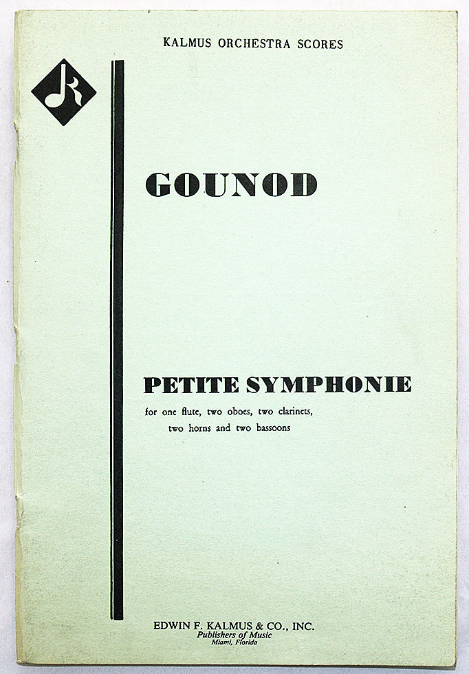 Gounod: Petite Symphonie (Full Score)