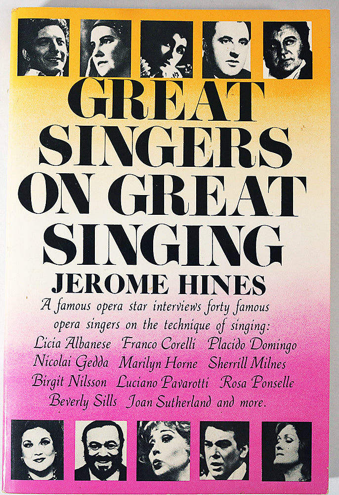 Great Singers on Great Singing