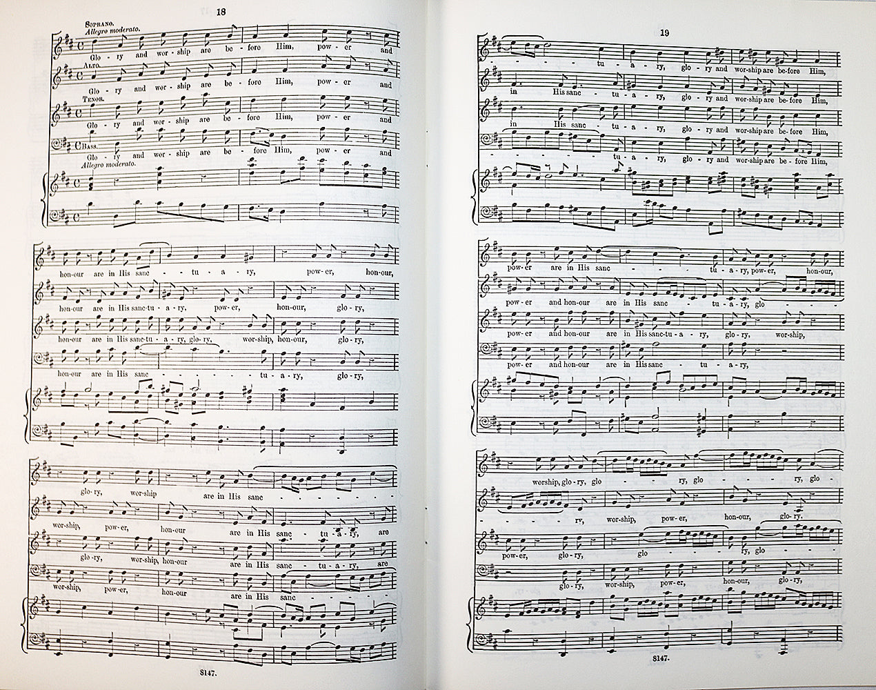 Handel: Fifth Chandos Anthem (Vocal Score)