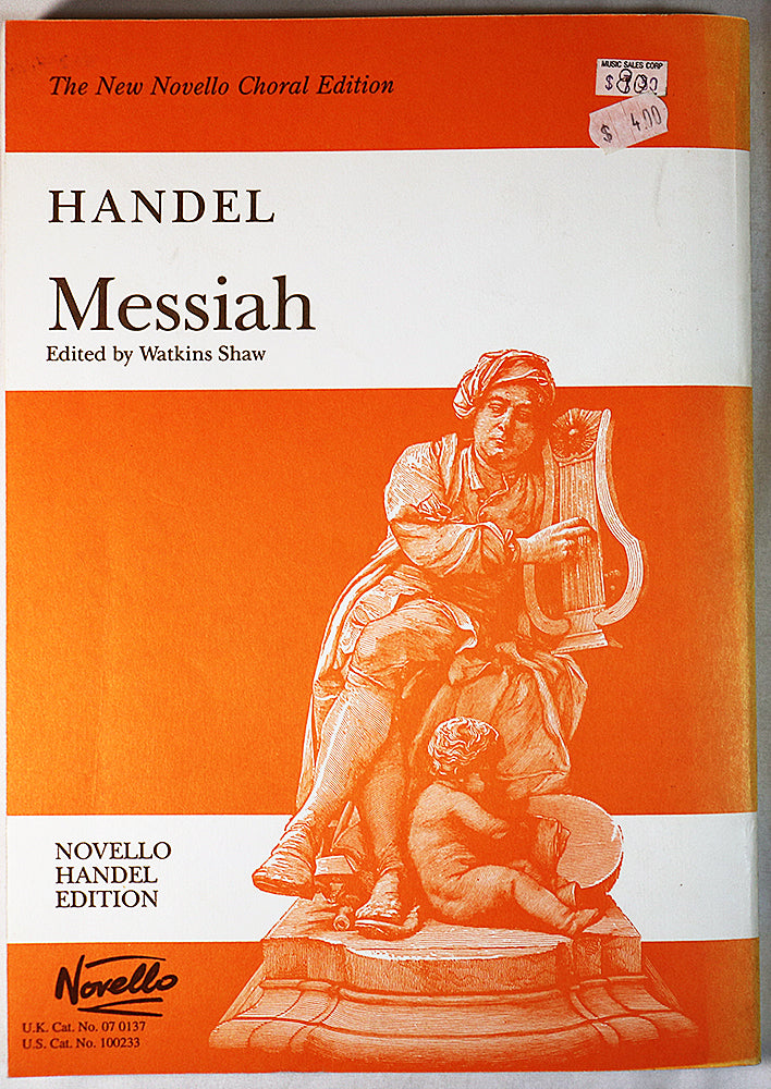 Handel: The Messiah - An Oratorio (Vocal Score)