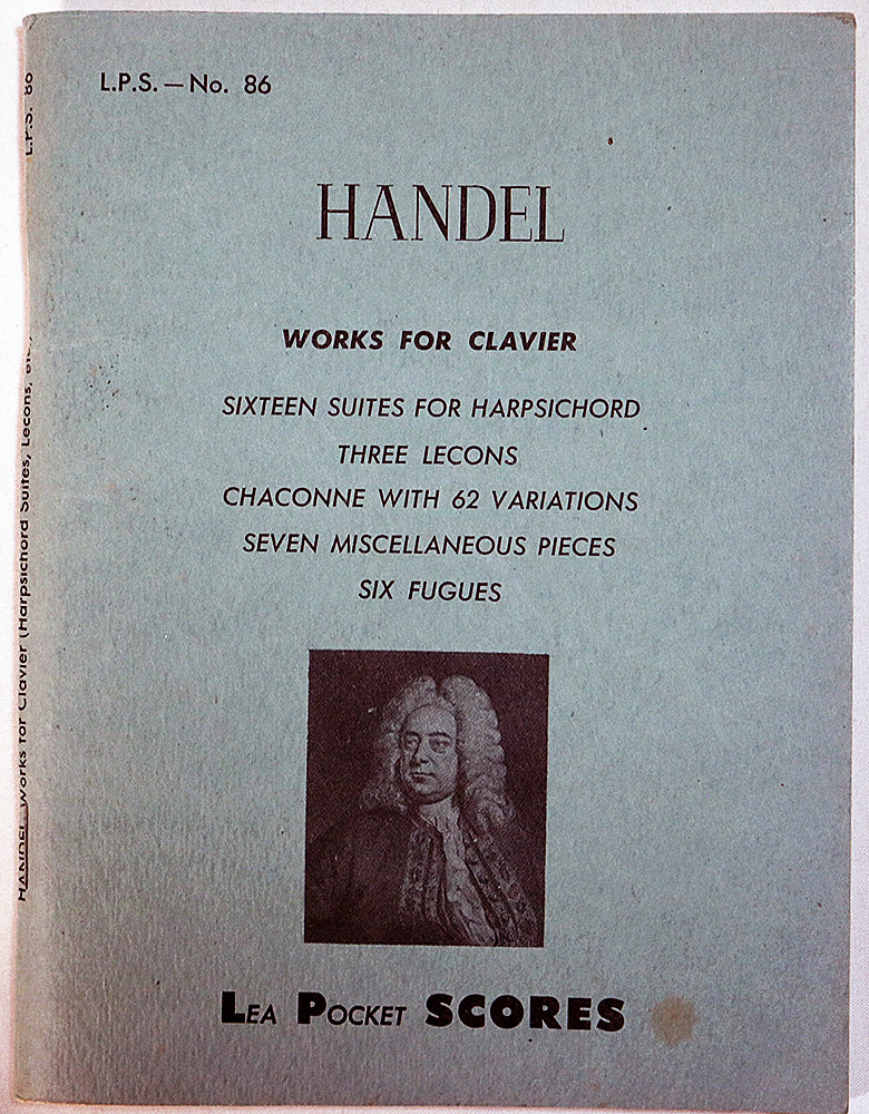 Handel: Works for Clavier (Lea Pocket Score)