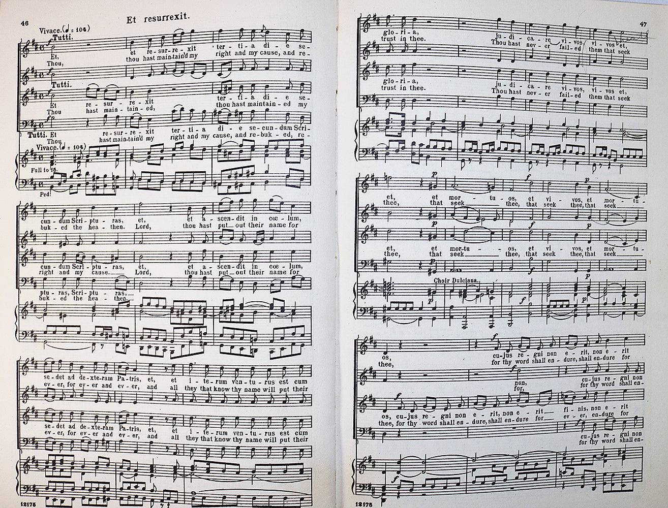 Haydn: Mass No. 3 in D Minor (Vocal Score)