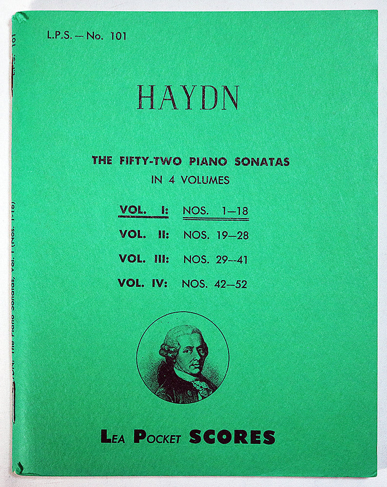 Haydn: The Fifty-Two Piano Sonatas, Vol. 1 for Piano (Lea Pocket Score)