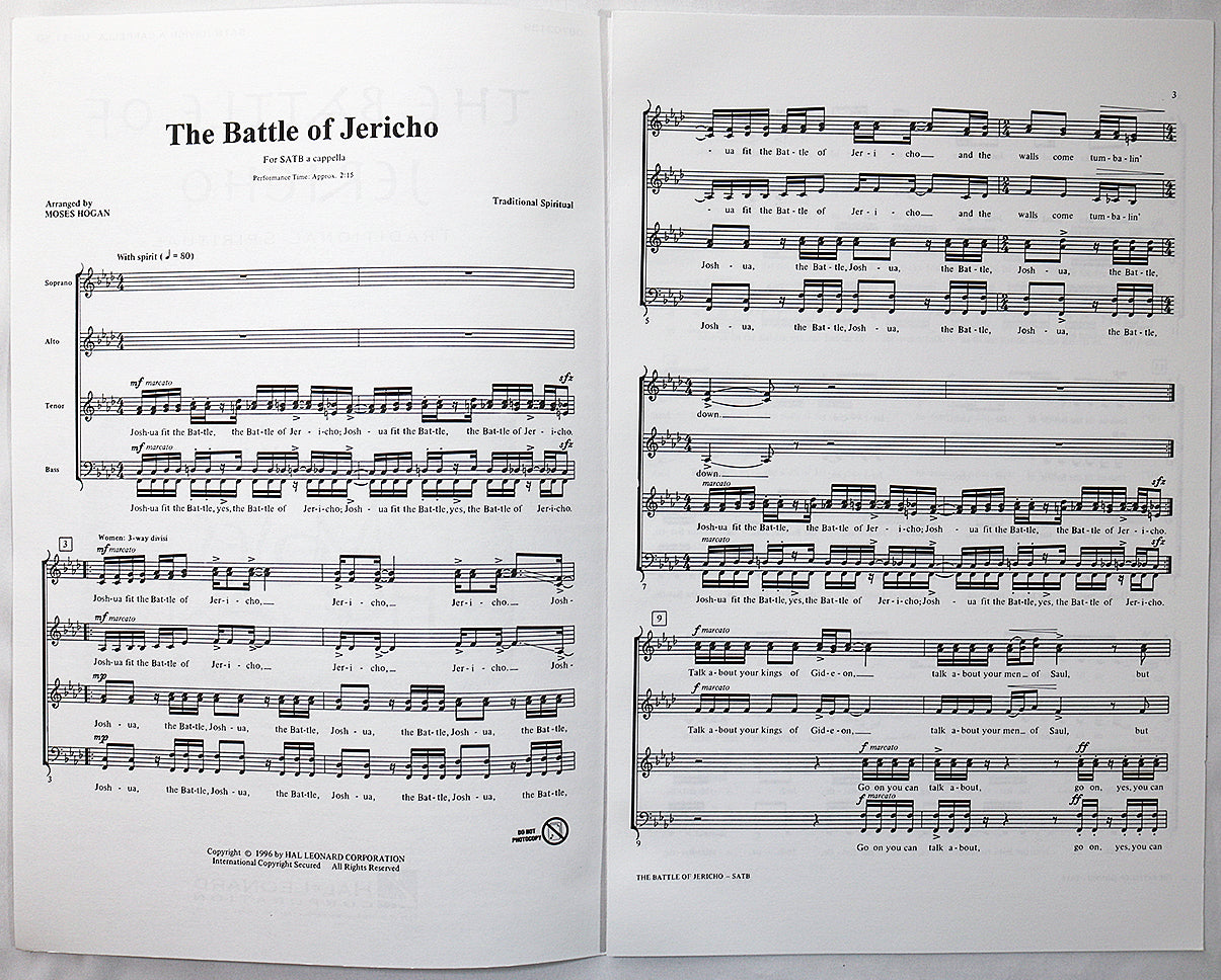 The Battle of Jericho (Choral Octavo)