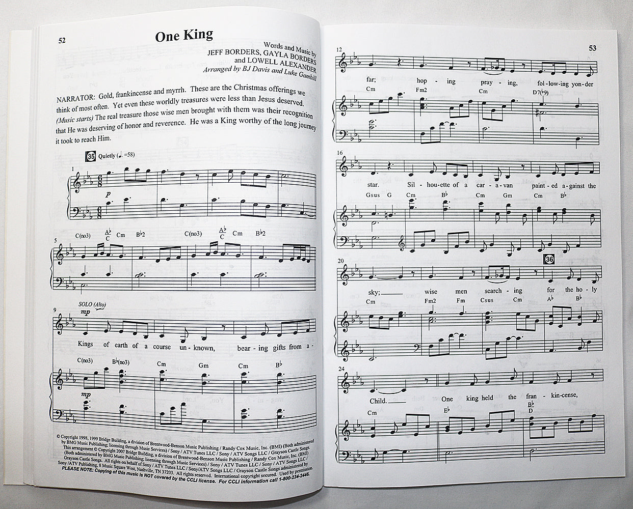 The Christmas Offering (Choral Cantata)