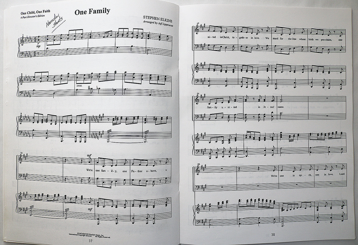 One Child, One Faith: A Christmas Musical (Directors Book)