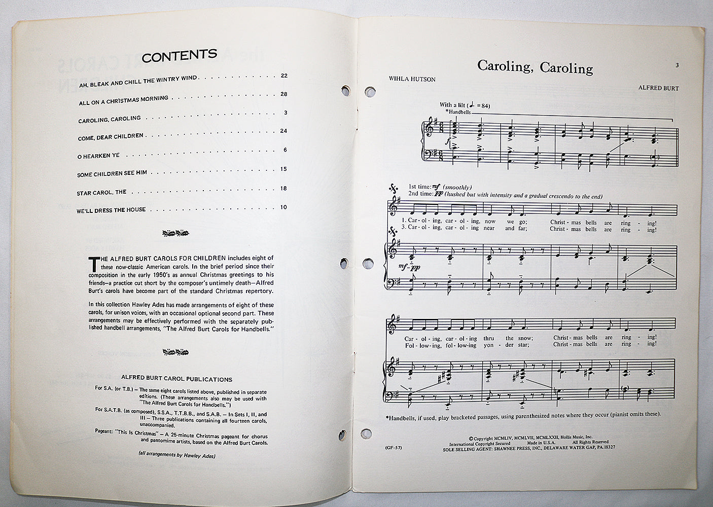 The Alfred Burt Carols for Children