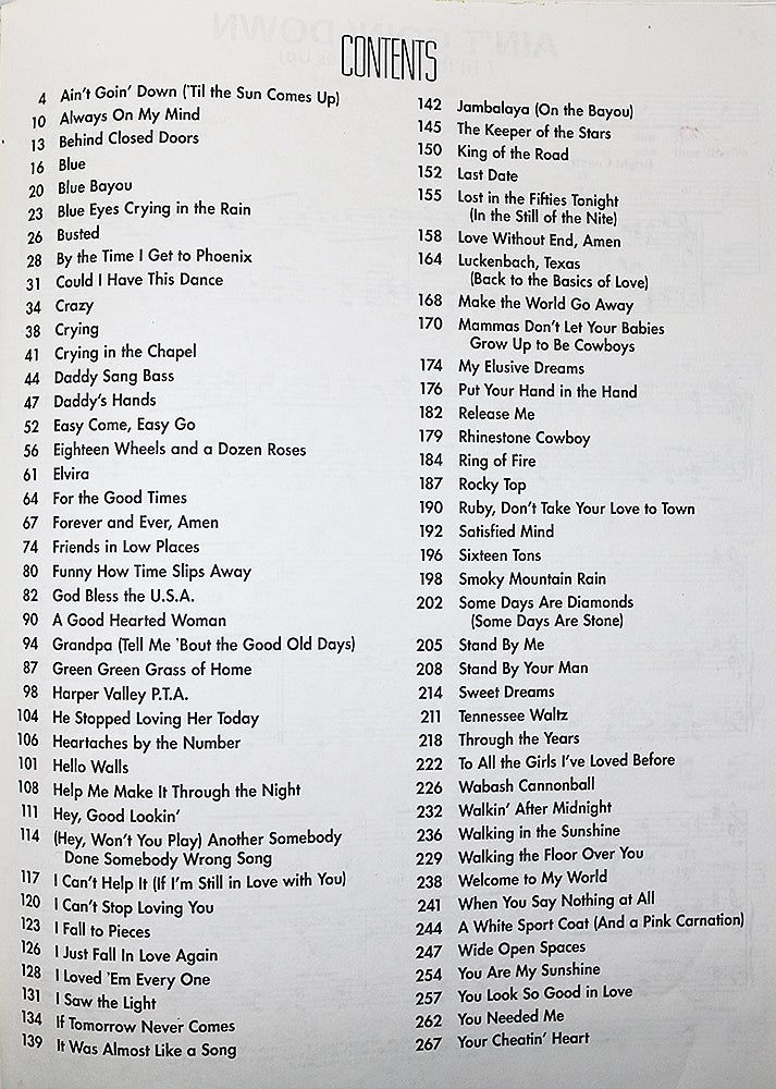 The Best Country Songs Ever (Second Edition)