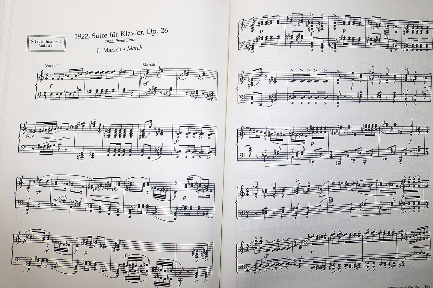 Twentieth-Century Piano Classics: Eight Works by Stravinsky, Schoenberg and Hindemith