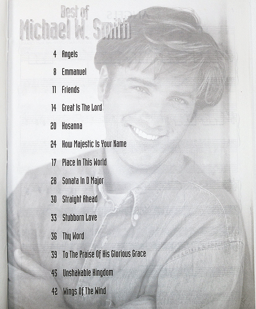 Best of Michael W. Smith – Piano Solos