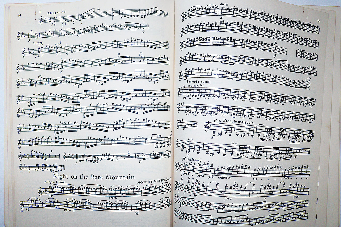 Orchestral Excerpts from the Symphonic Repertoire for Violin, Volume II