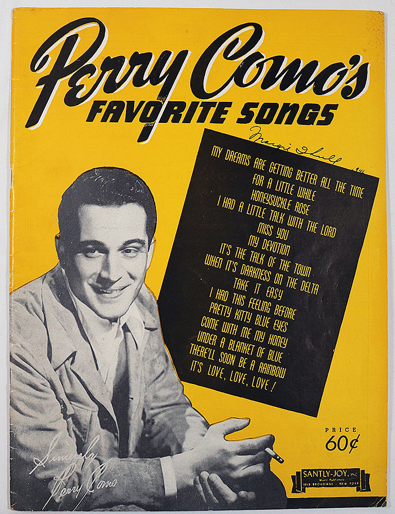 Perry Como’s Favorite Songs