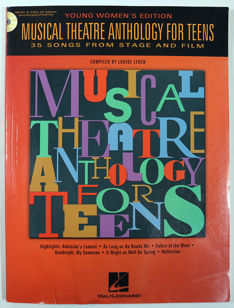 Musical Theatre Anthology for Teens: Young Women's Edition (includes CDs)