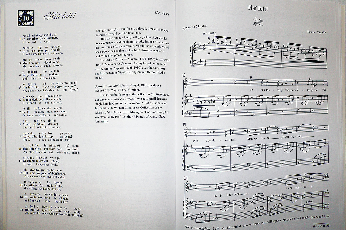 Songs and Duets of Garcia, Malibran and Viardot (High Voice)