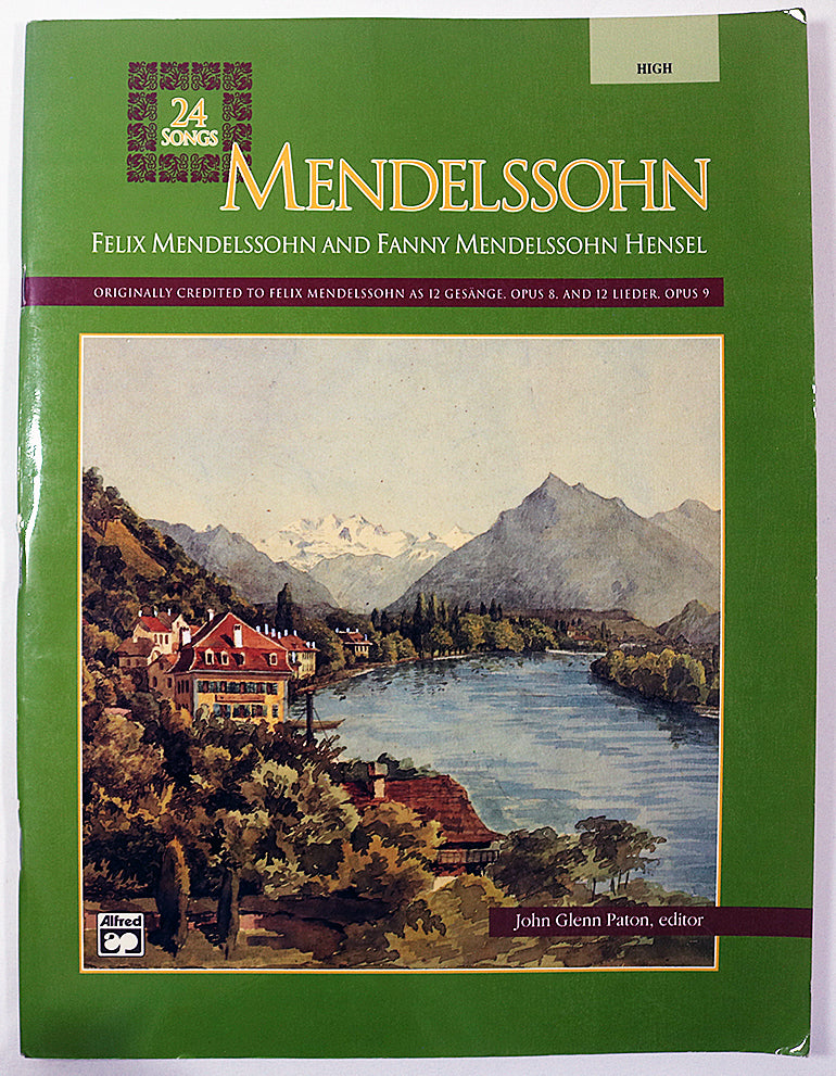 Mendelssohn: 24 Songs (High Voice)