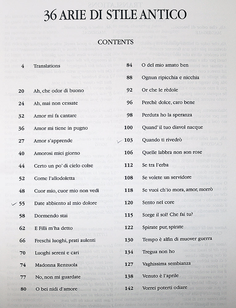 Donaudy: 26 Arias in Antique Style (Low Voice)