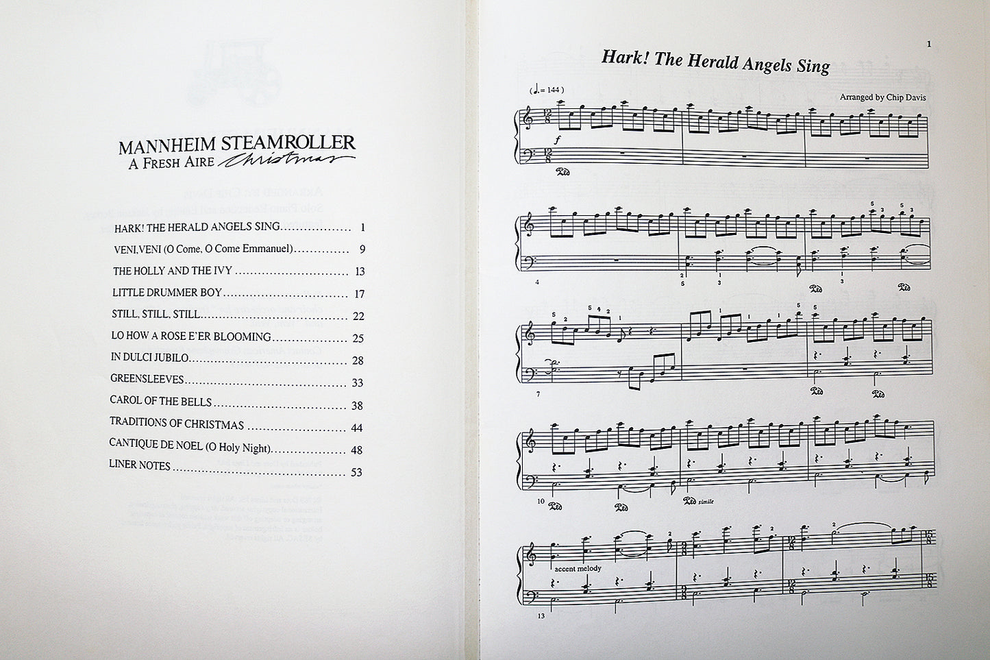 Mannheim Steamroller: A Fresh Aire Christmas (Solo Piano)
