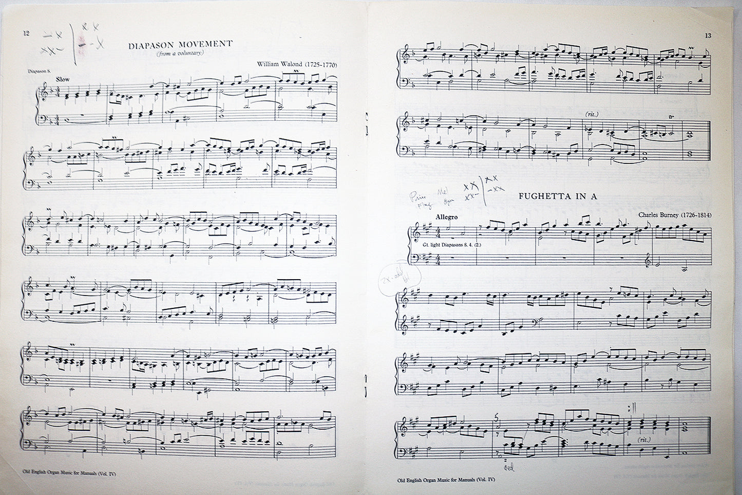 Old English Organ Music for Manuals, Book 4