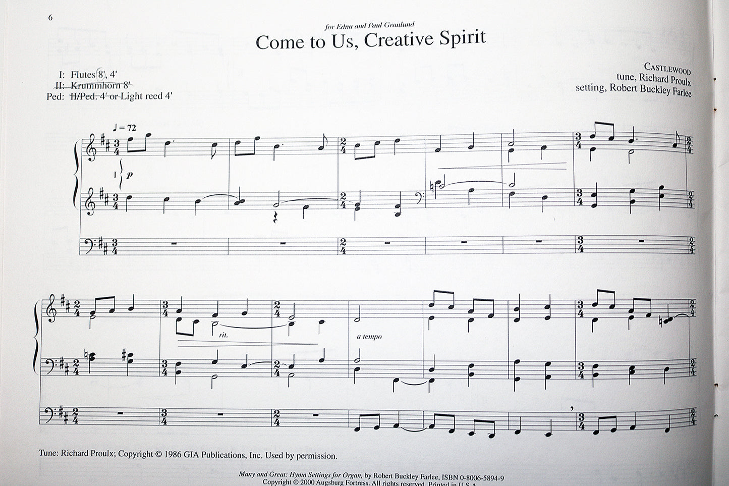 Many and Great: Hymn Settings for Organ