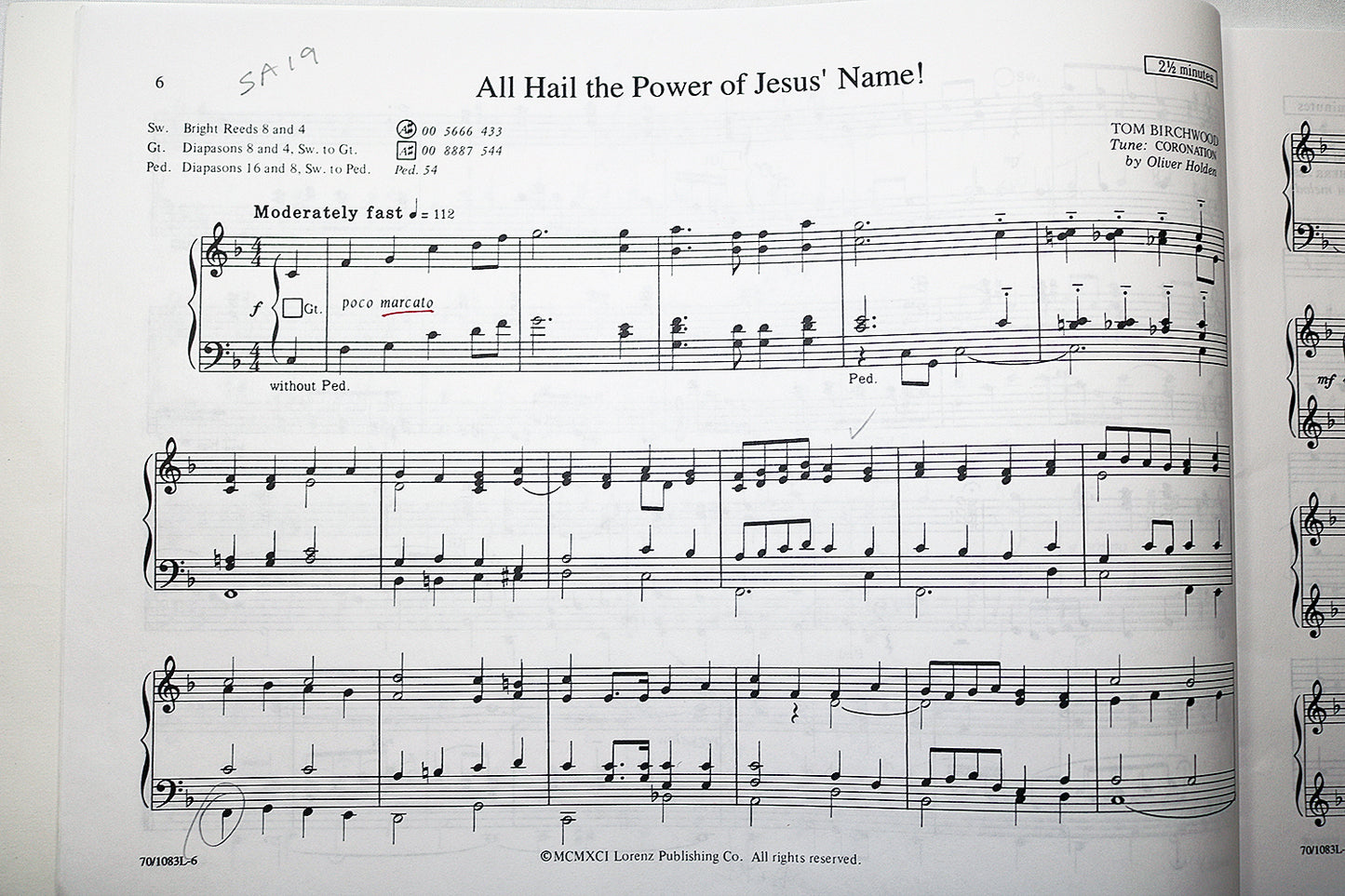 Preludes of Praise: Hymn Arrangements for Organ, Volume 2
