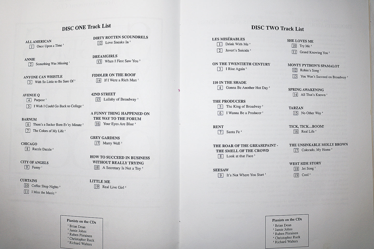 The Singer's Musical Theatre Anthology, Vol 5 (Baritone/Bass) - Accompaniment CDs