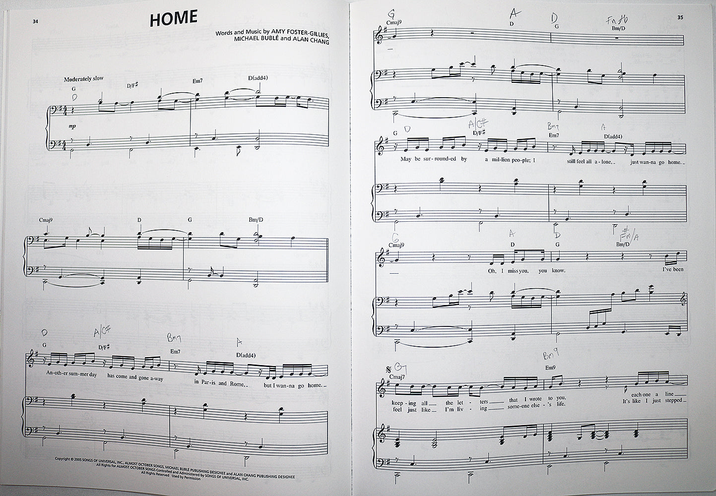 Michael Bublé: It’s Time (songbook)