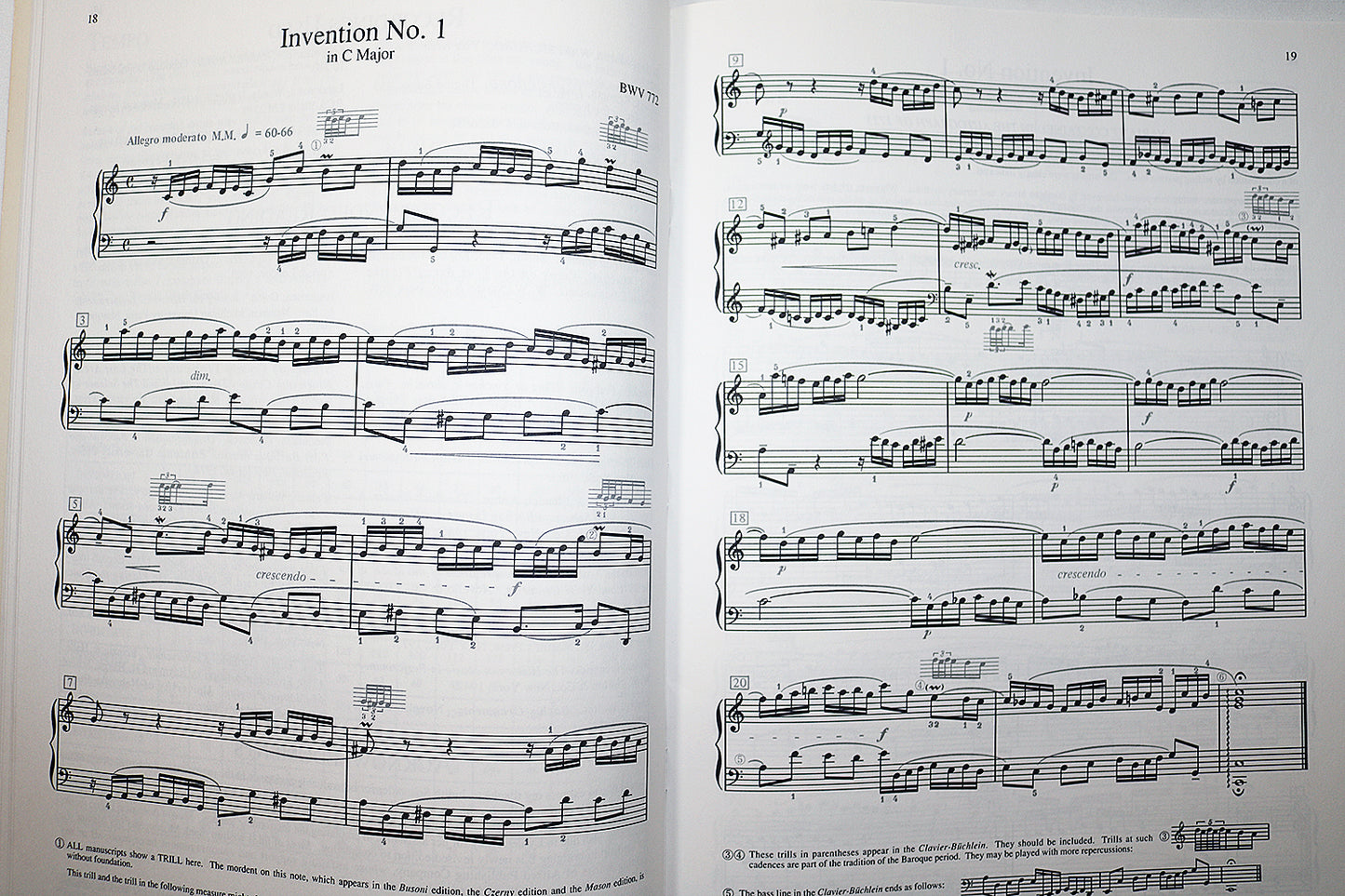 Bach: Two‑Part Inventions